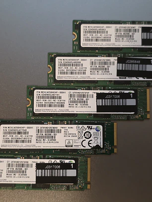 Samsung NVMe 256GB M.2 2280 PCIe MZ‑VLB256B - 4B7 