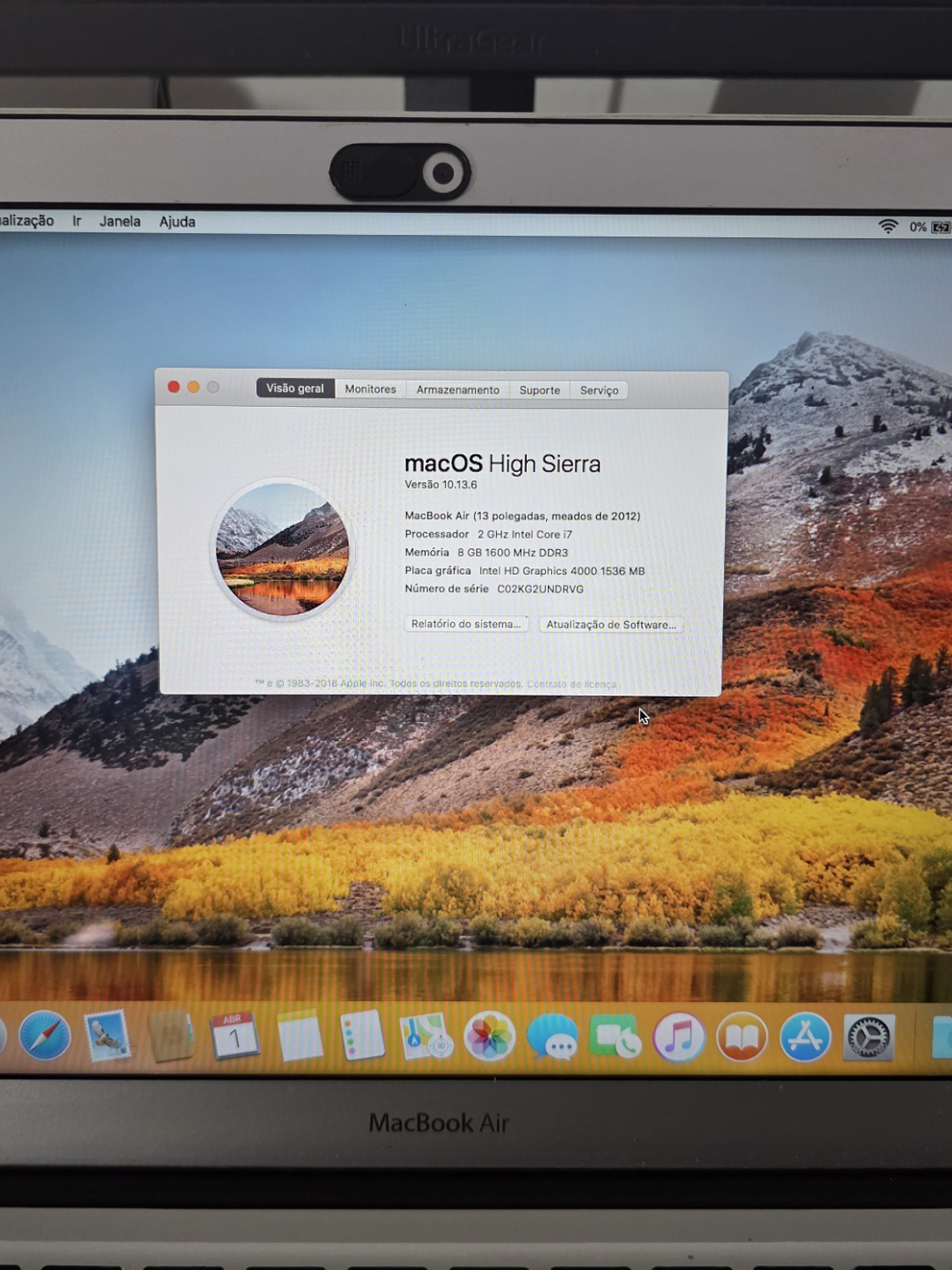 Peças do Macbook A1466 - Emc 2559 - 4B8 3