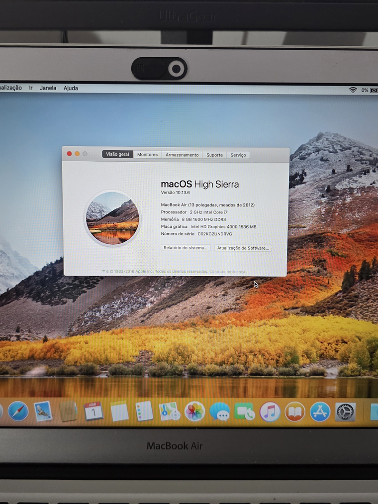 Peças do Macbook A1466 - Emc 2559 - 4B8 3