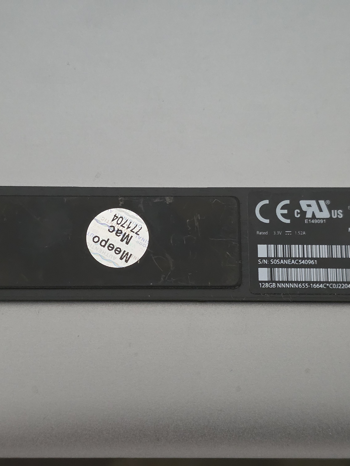 SSD Apple mSATA Blade 128GB – MacBook Air A1370 (2010–2011) 2