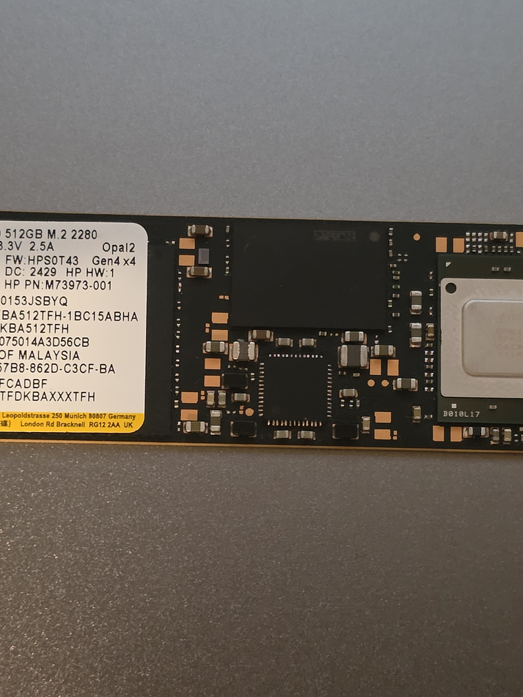 SSD Micron 3400 512GB NVMe PCIe 4.0 1