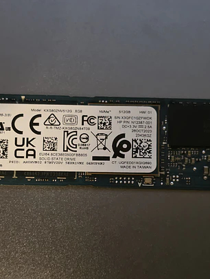 SSD Kioxia XG8 512GB NVMe Gen4