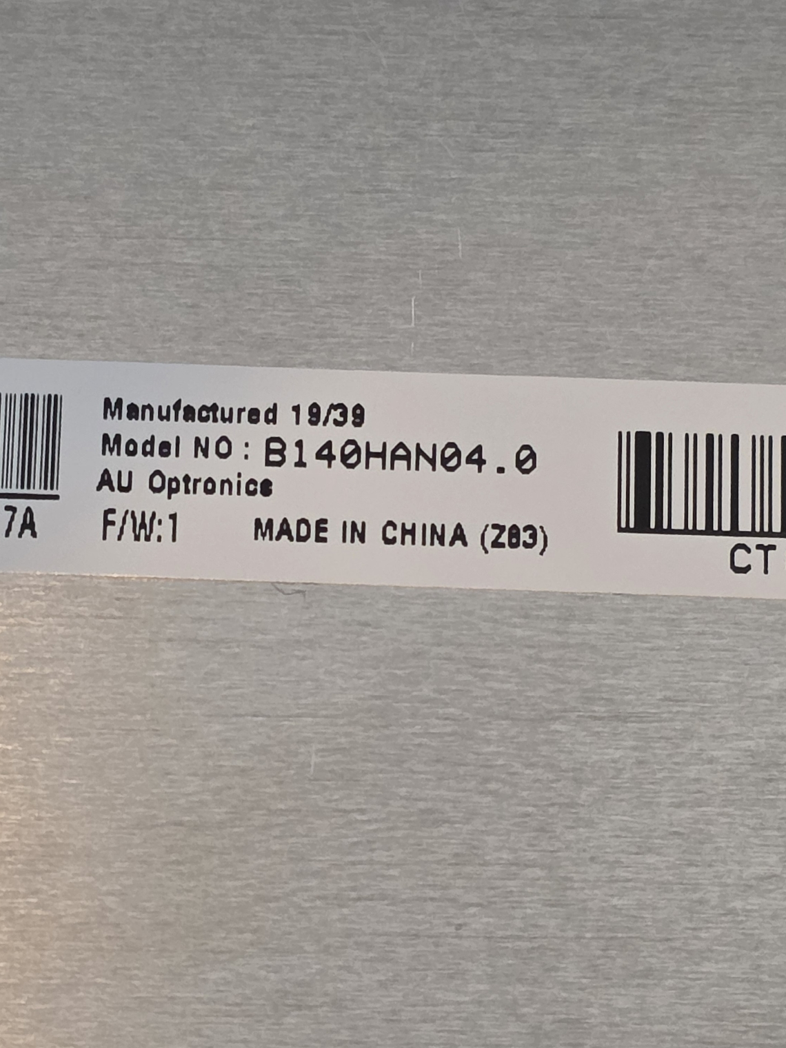 Ecrã 14'' FHD IPS 30 pinos elitebook 840 G6 2