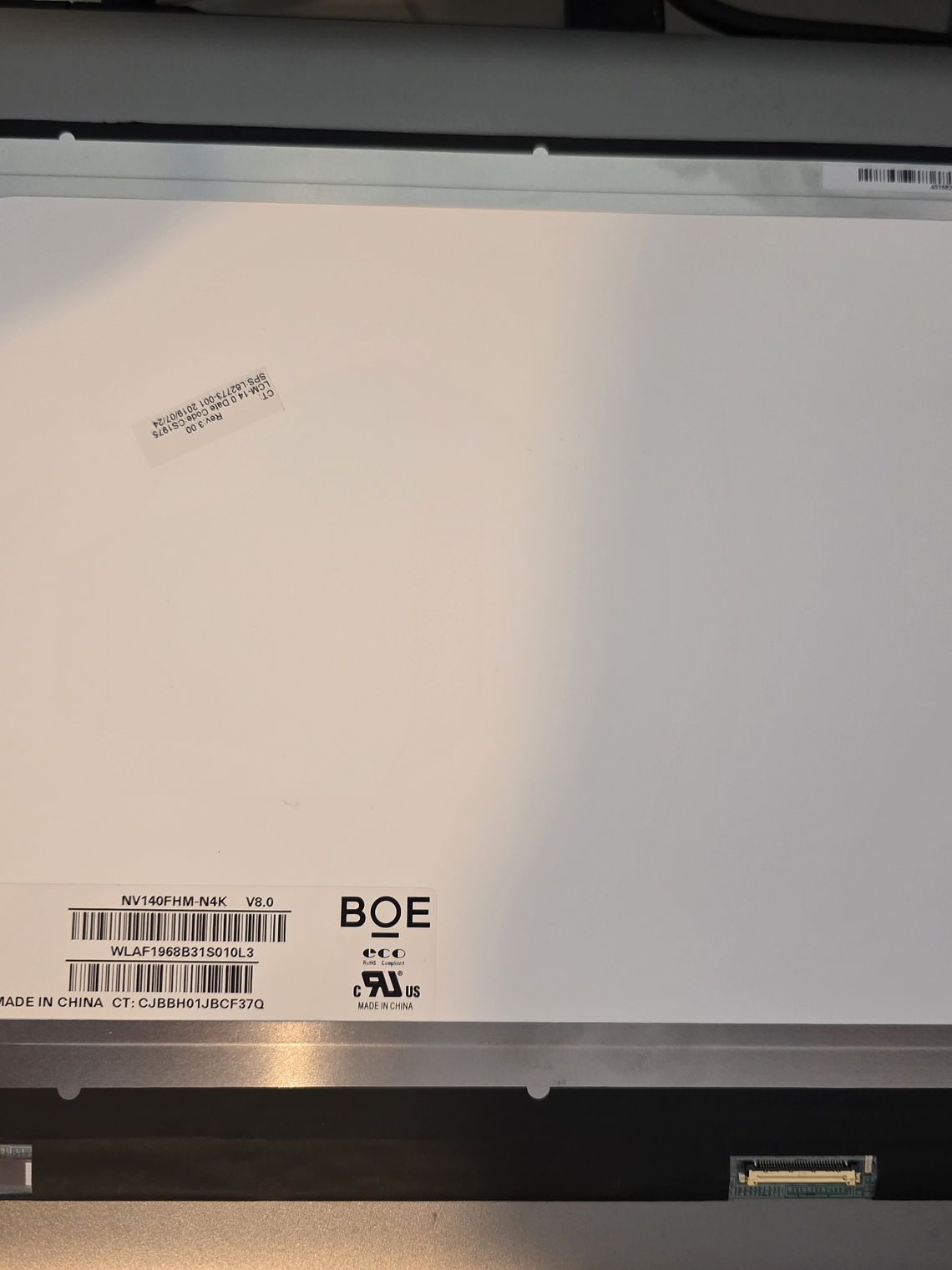 Ecrã FHD IPS NV140FHM‑N4K 30pinos EliteBook 840 G6 3