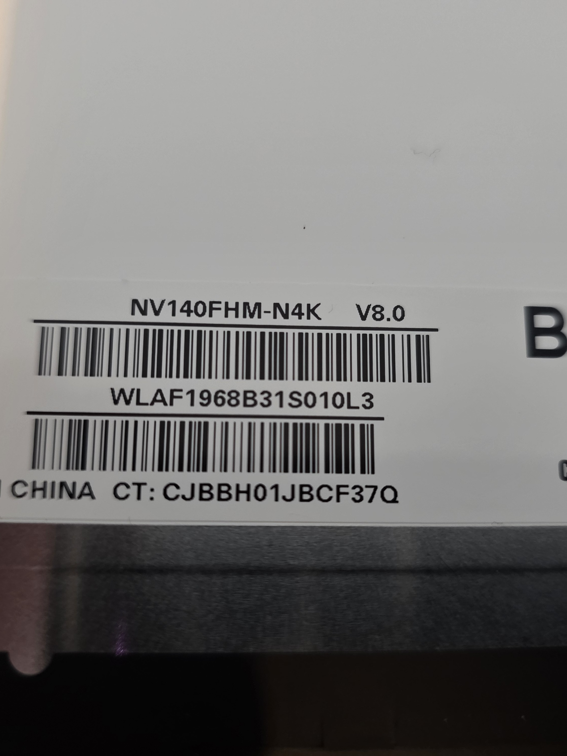 Ecrã FHD IPS NV140FHM‑N4K 30pinos EliteBook 840 G6 4