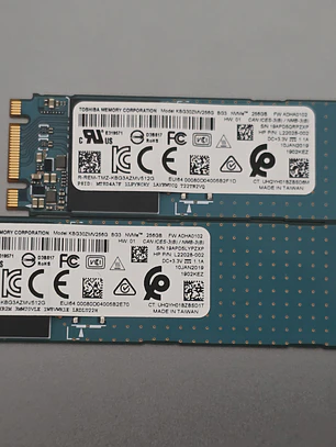 SSD Toshiba 256GB NVMe M.2 2280