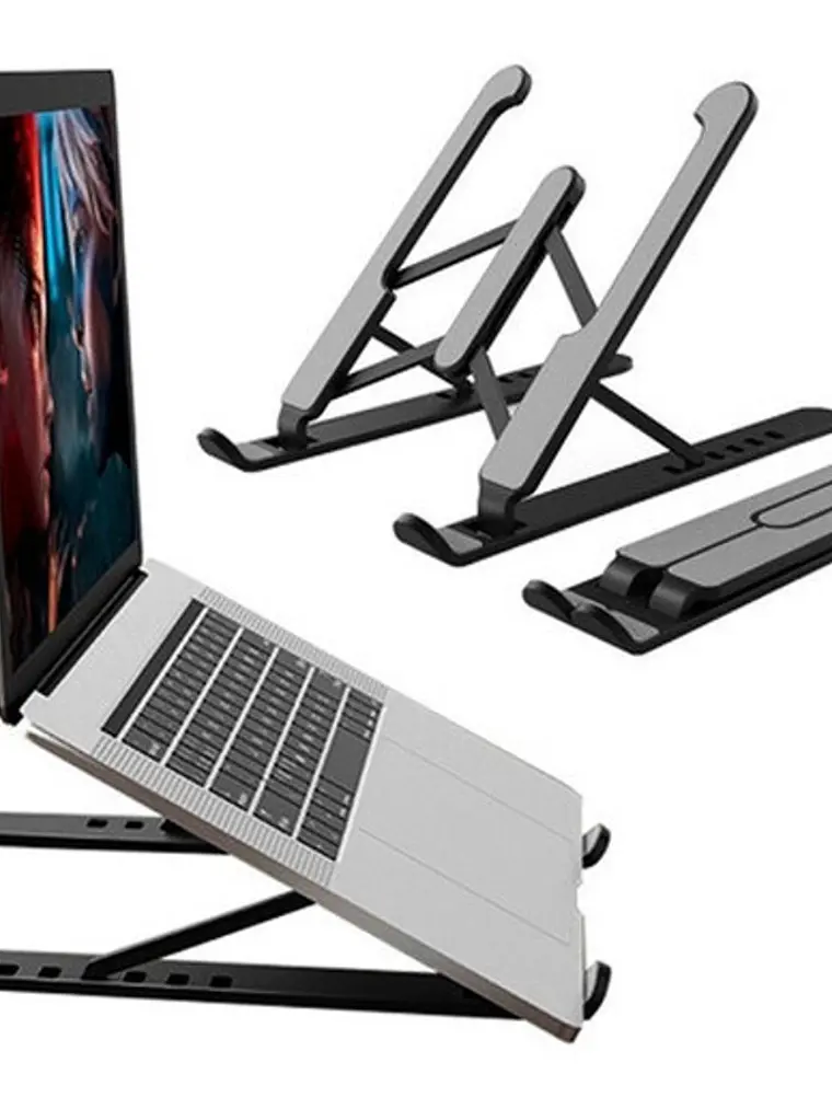 Suporte Ergonómico Portátil P1 Preto 2