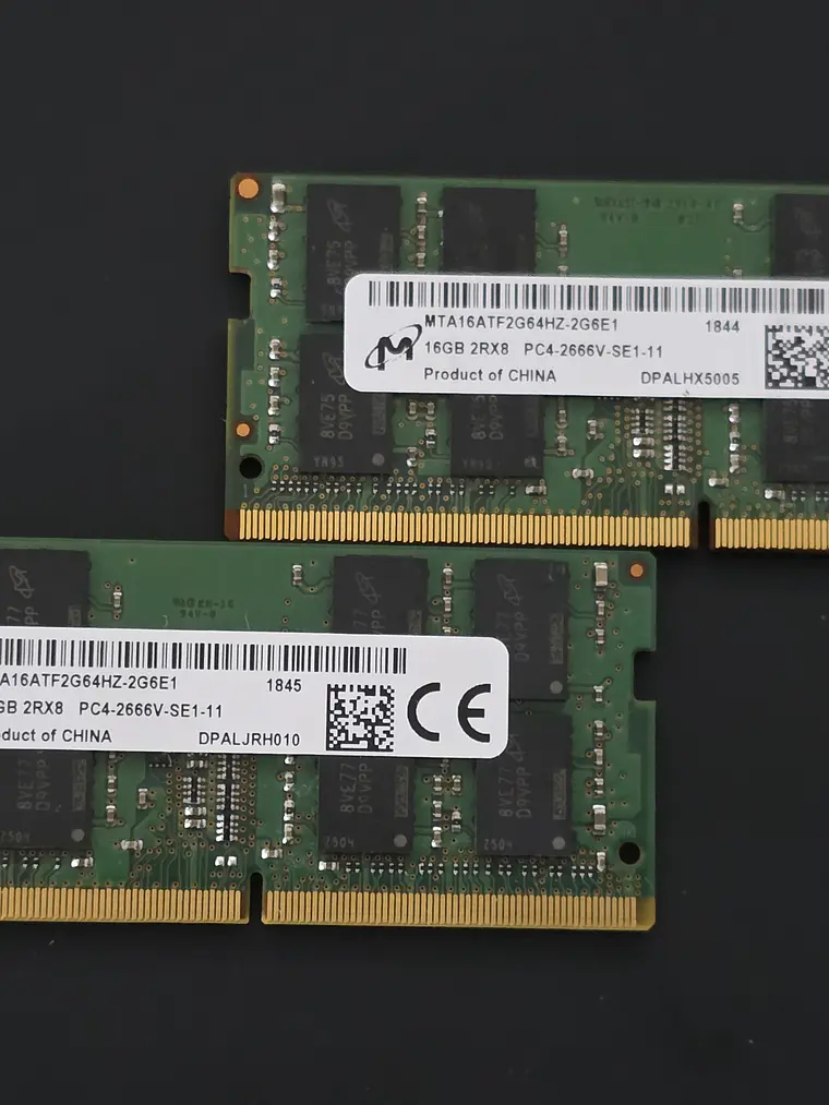 Memória RAM Micron 16GB DDR4 2666MHz SO-DIMM 1
