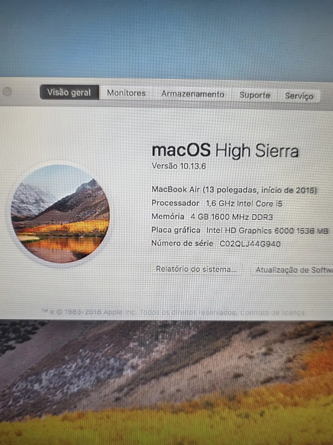 Peças do Macbook A1466 - Emc 2925 - 2015 - 4CA 2