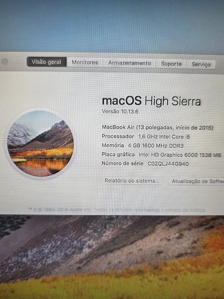 Peças do Macbook A1466 - Emc 2925 - 2015 - 4CA 2