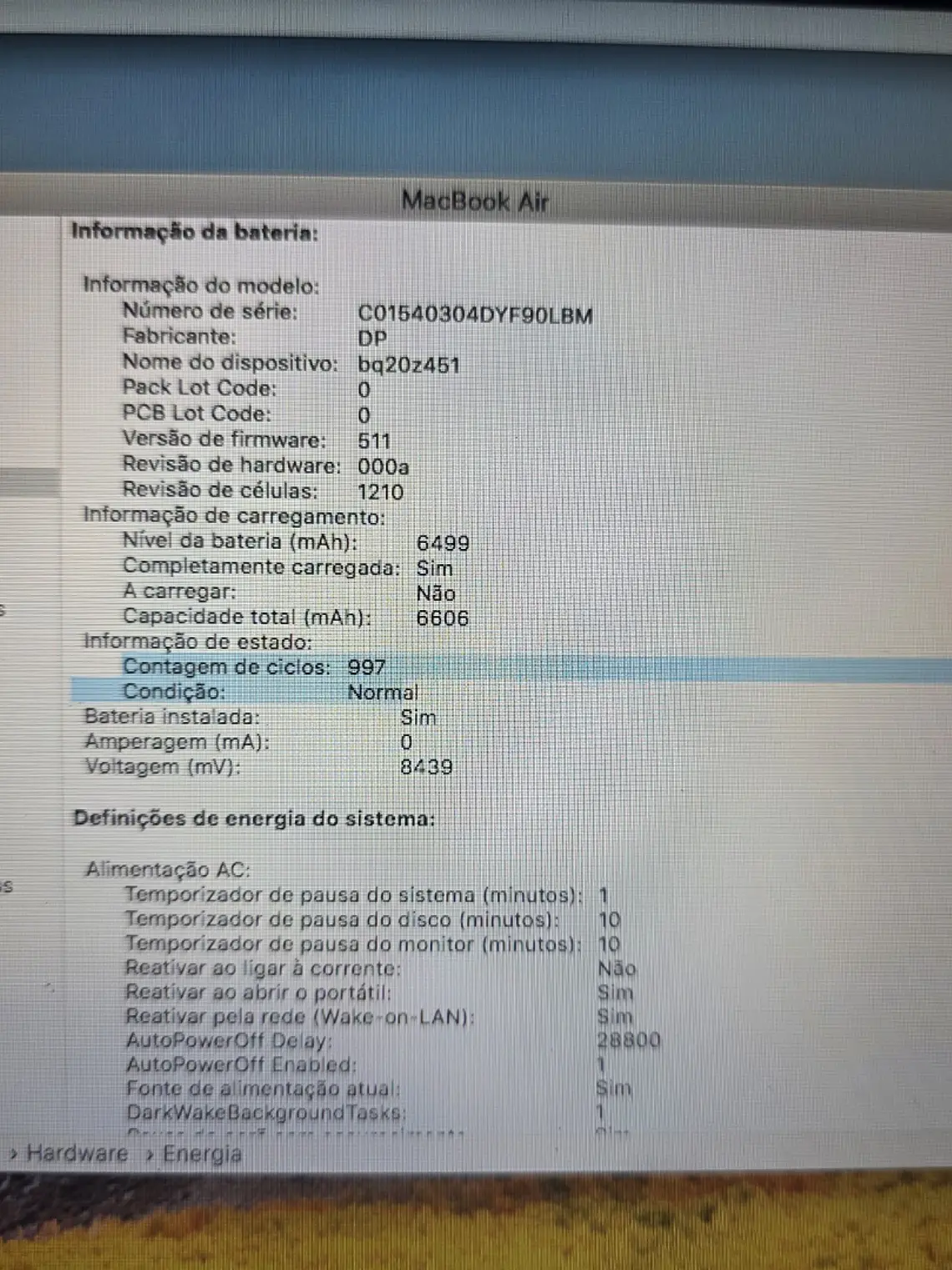 Peças do Macbook A1466 - Emc 2925 - 2015 - 4CA 3