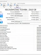 SSD NVMe 256GB Toshiba KBG30ZMV - 79% de Saude - Thumbnail 2