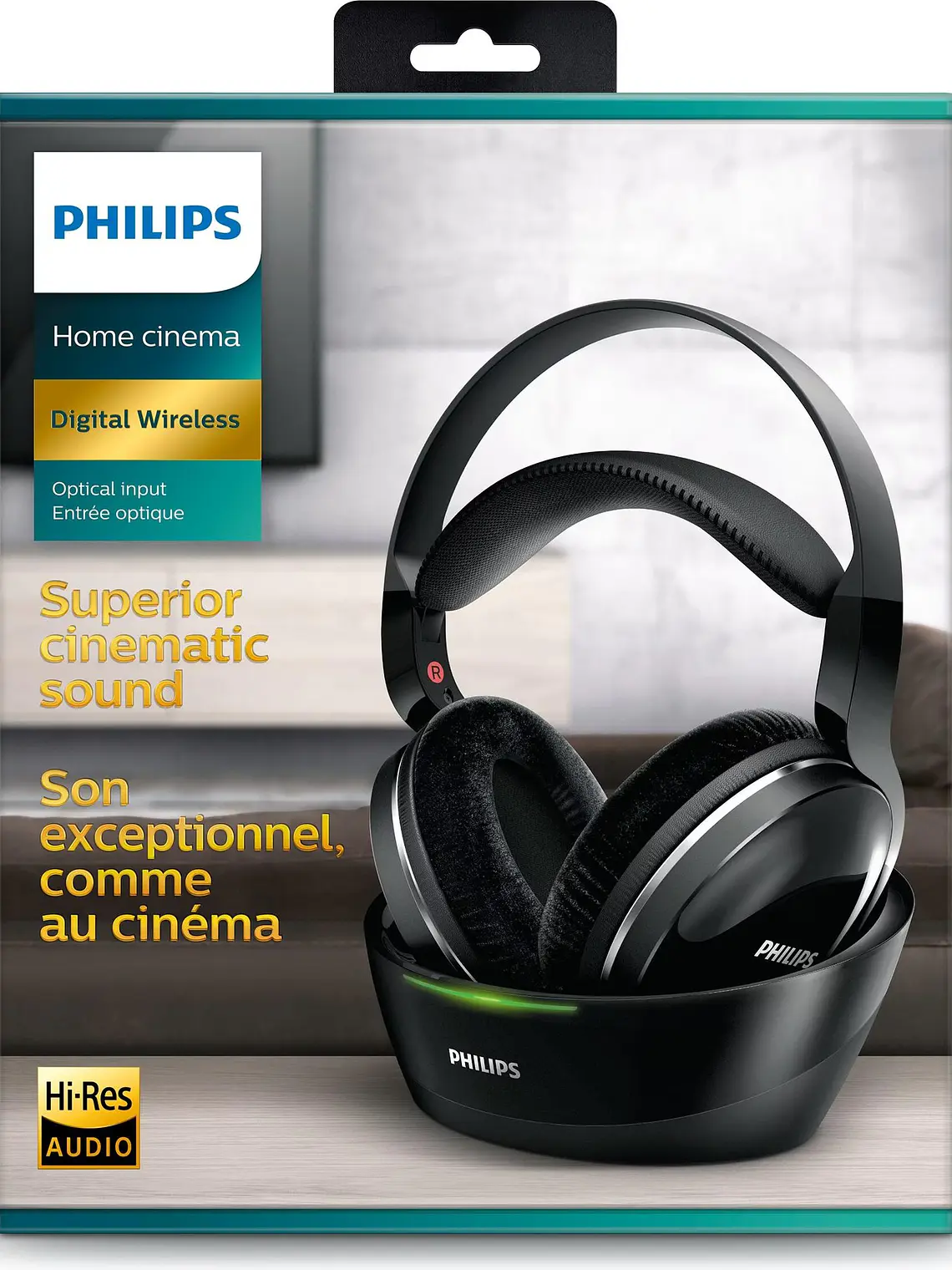Philips SHD8850 Wireless TV Headphones 2