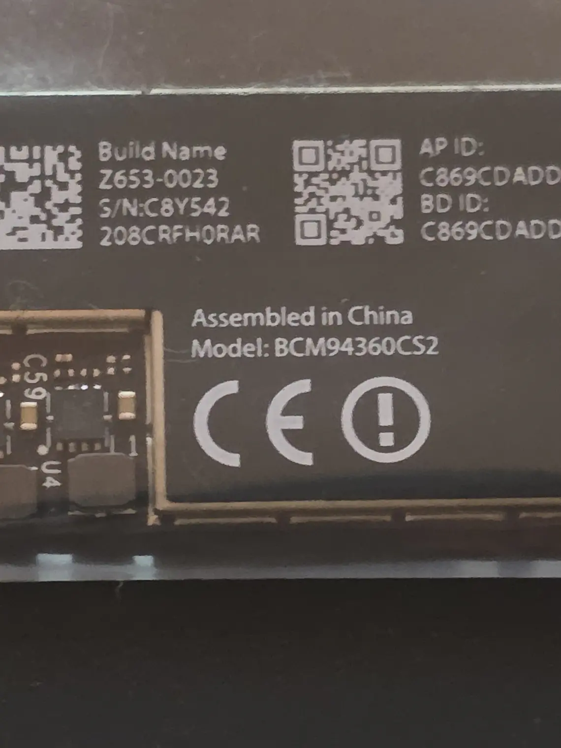 Peças do Macbook A1466 - Emc 2925 - 2015 - 4CA 18