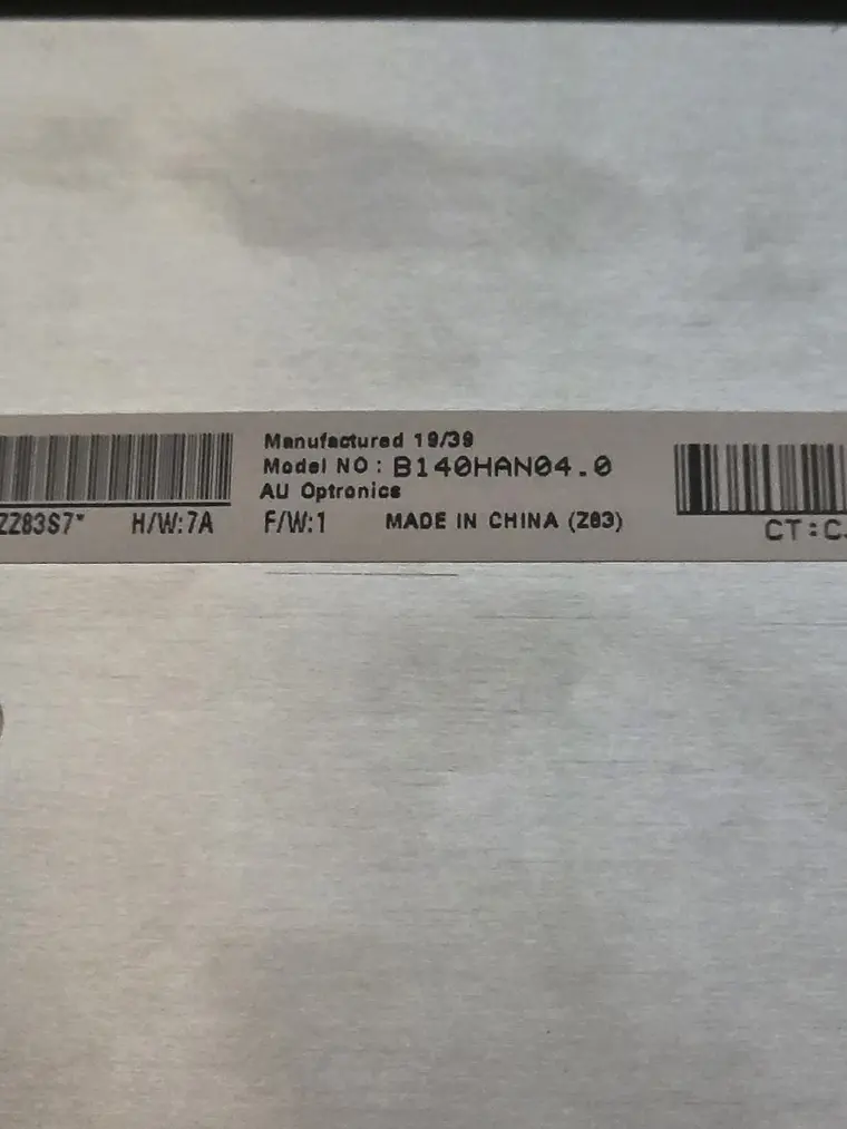 Ecrã 14 FHD B140HAN04.0 elitebook 840 G6 G5 Lisa 3