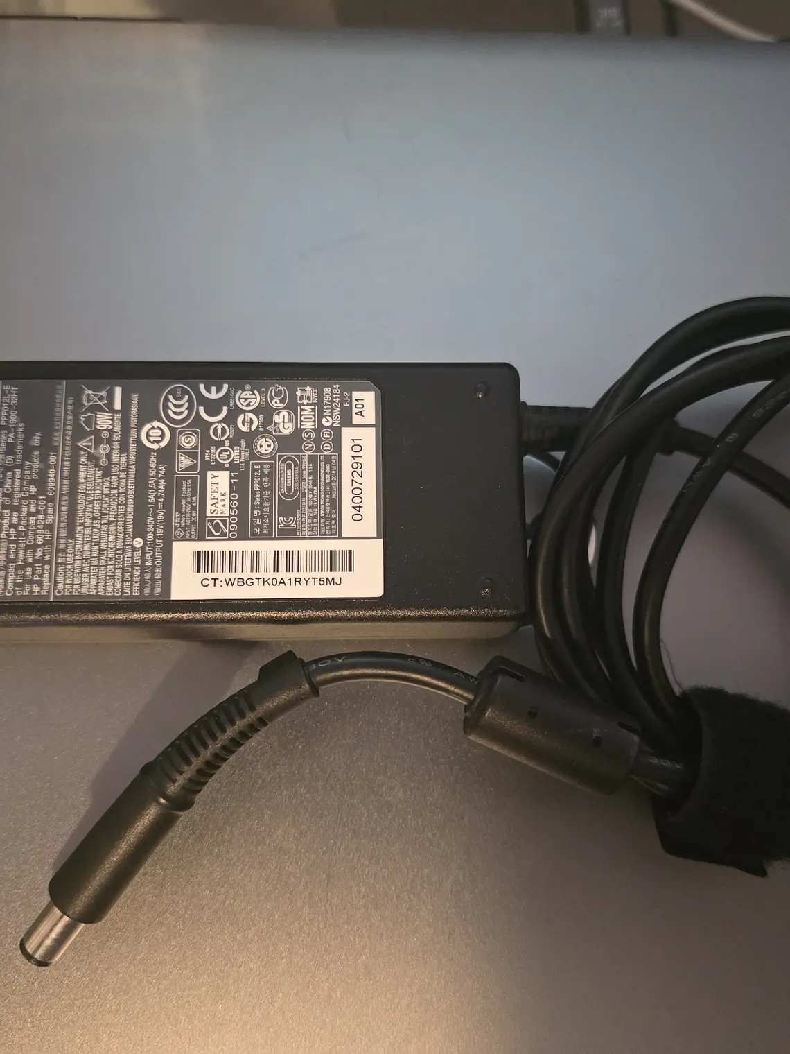 Carregador HP 90W 19V 4.74A — 7,4mm 1