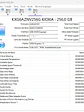 Kioxia 256GB NVMe M.2 KXG6AZNV256G Entre 70% e 90% Saude - Thumbnail 2
