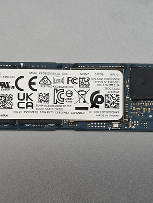 Kioxia 512GB NVMe PCIe Gen4 x4 KXG80ZNV512G