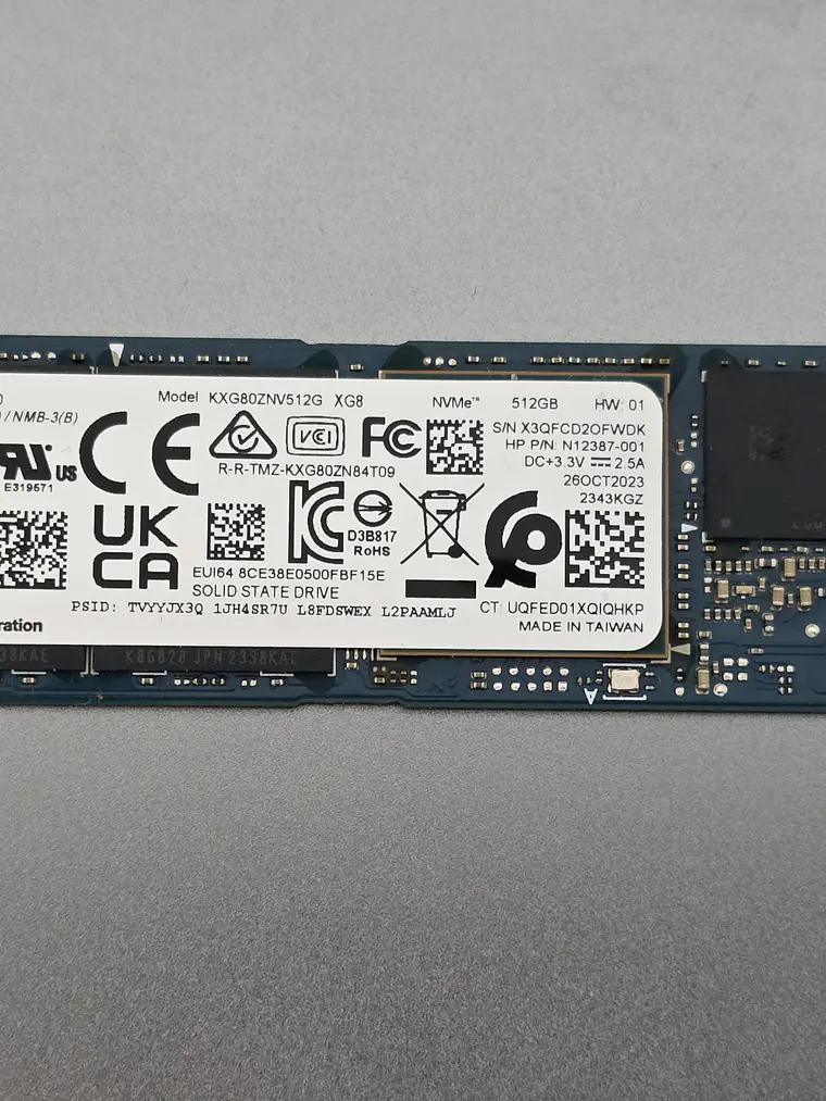Kioxia 512GB NVMe PCIe Gen4 x4 KXG80ZNV512G 1