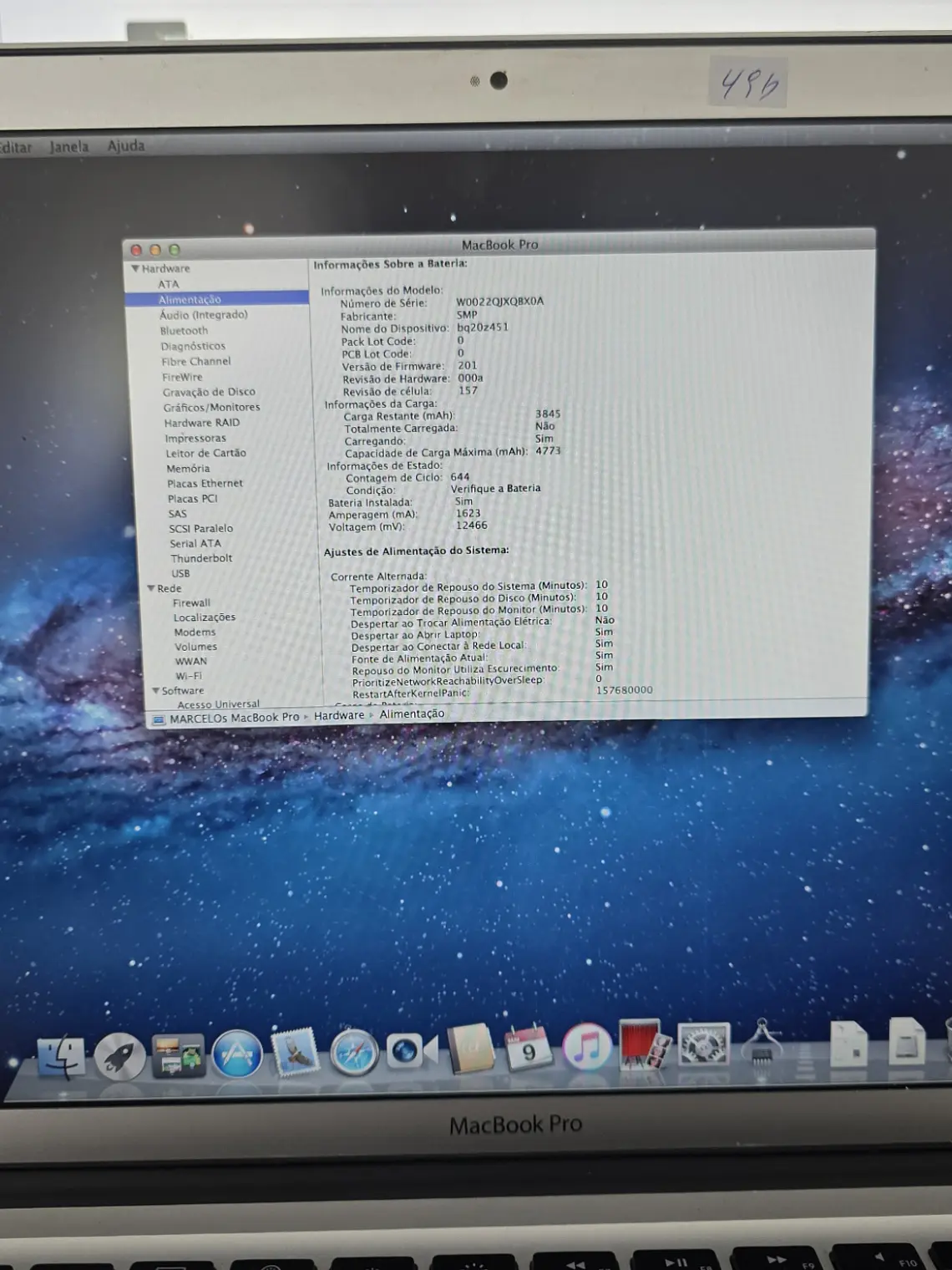 MacBook Pro A1286 15