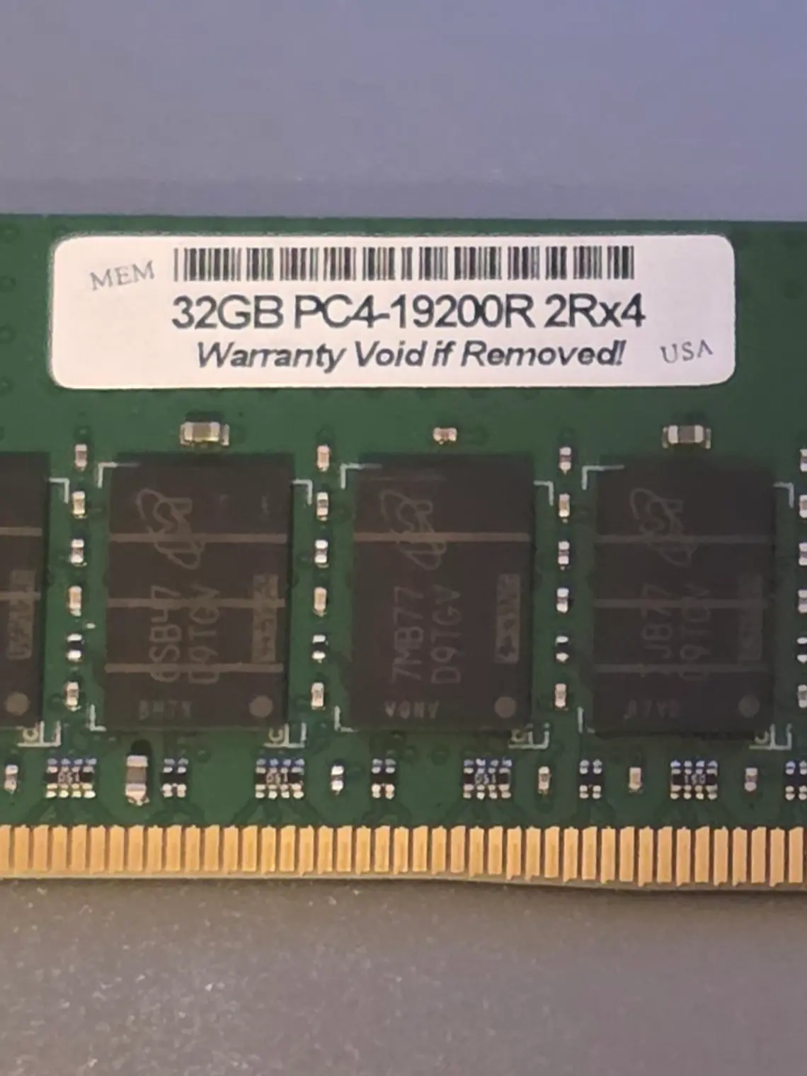 Memoria RAM Server 32GB DDR4 ECC RDIMM 2400 1