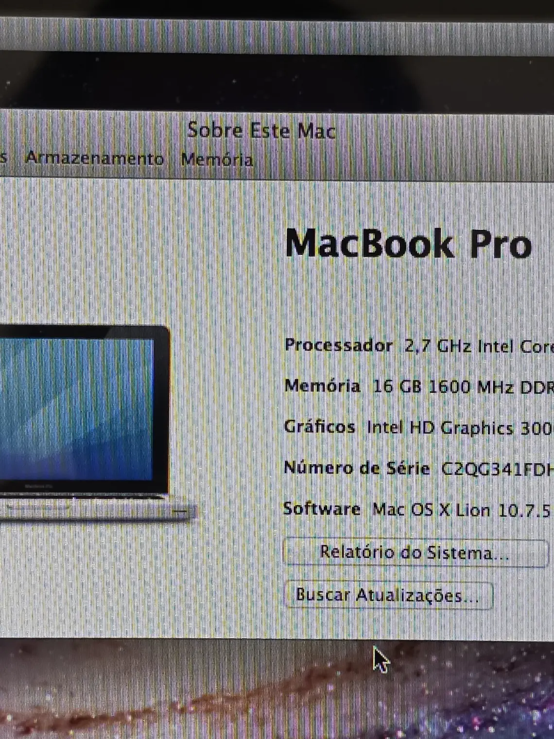 Peças para o Mac A1278 Early 2011 EMC 2419 5