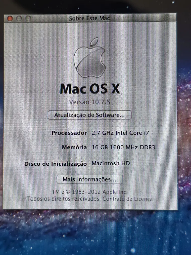 Peças para o Mac A1278 Early 2011 EMC 2419 6