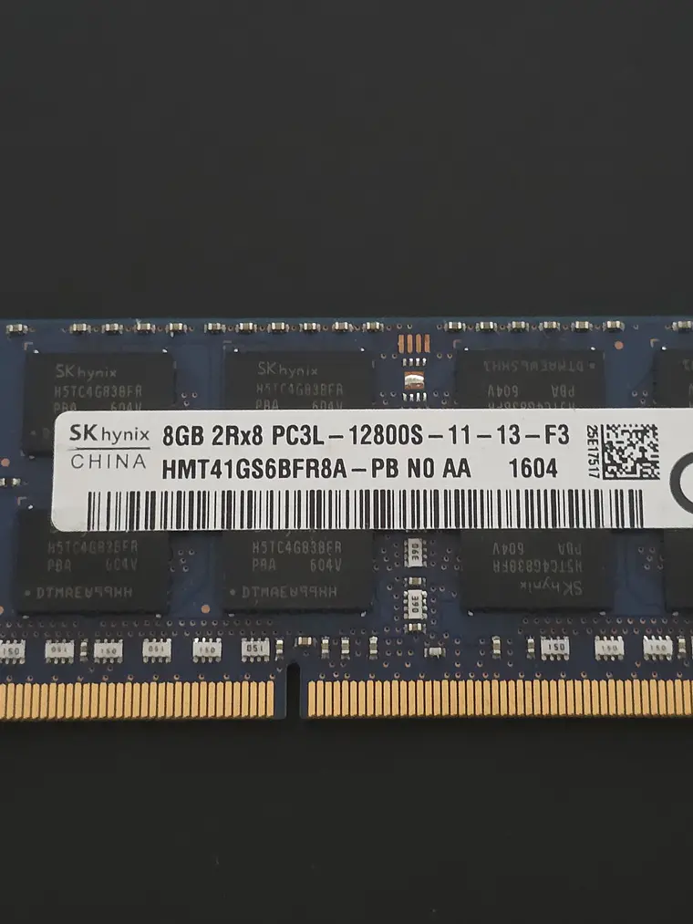 Memória RAM 8GB DDR3L 1600MHz SK Hynix Laptop 2