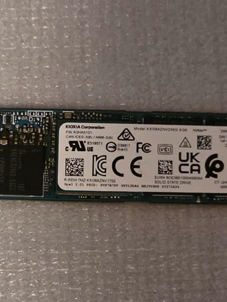 Nvme 256Gb - Vários 3