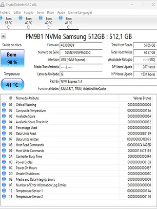 Nvme 512Gb - Váriado - Escolha o seu