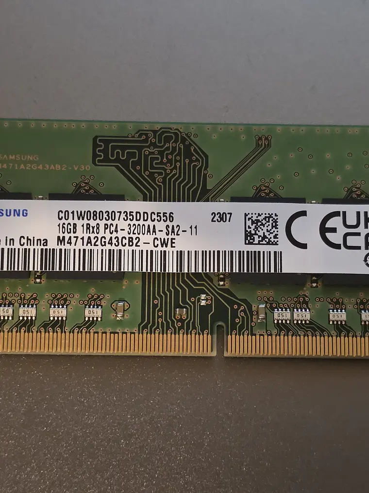 RAM Samsung 16GB DDR4 3200MHz SO-DIMM 1Rx8 1