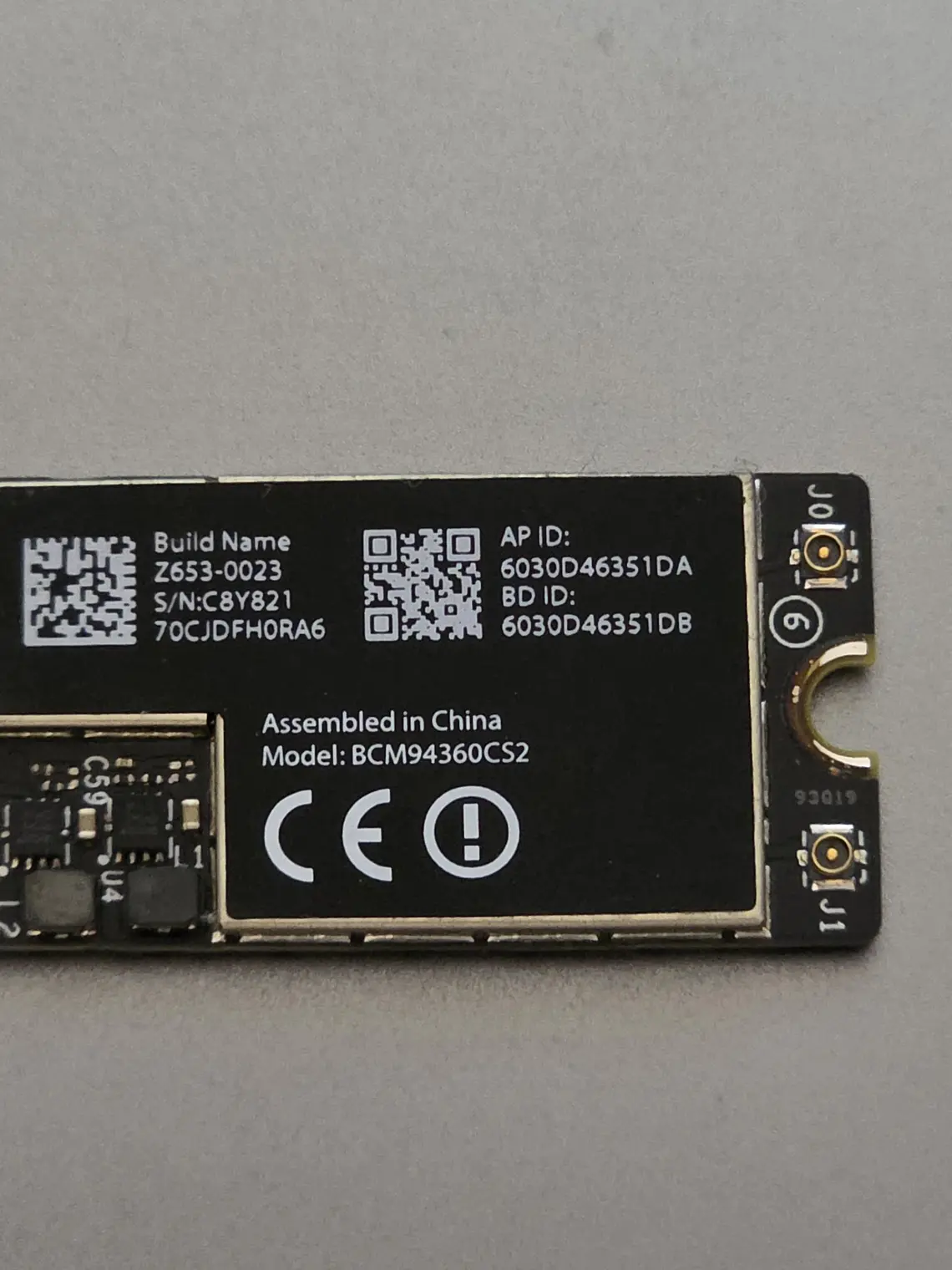 Peças do Macbook A1466 - Emc 3178 - 484 14