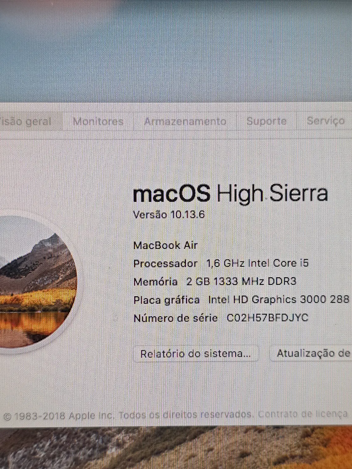 Peças do MacBook Air A1370 EMC 2471 - 2011 - 573 13