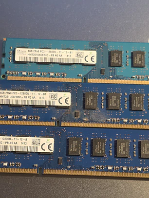 Memória RAM SK hynix 4GB DDR3 1600MHz DIMM - 574