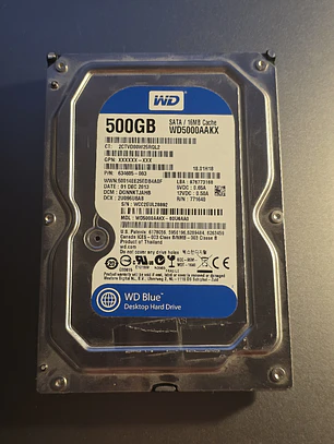Disco Rígido HDD WD Blue 500GB 3.5