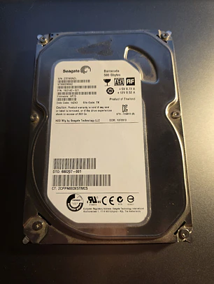 Disco Rígido HDD Seagate Barracuda 500GB 3.5