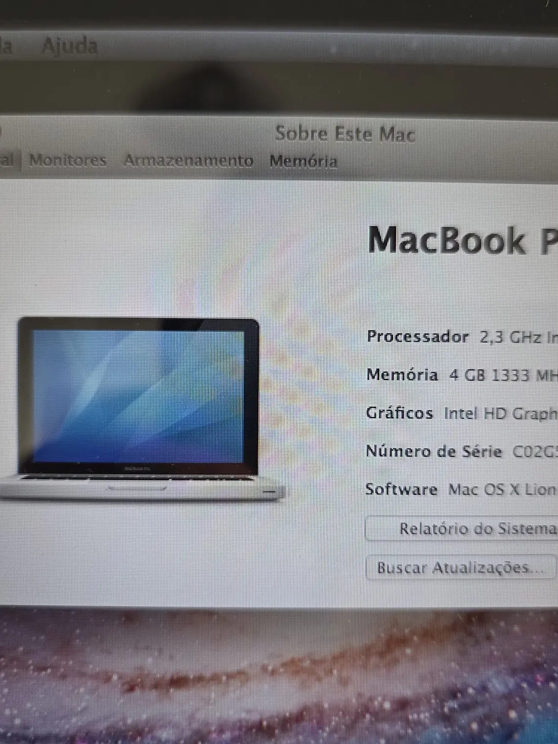 Peças para o Mac A1278 Early 2011 EMC 2419 - 582 5