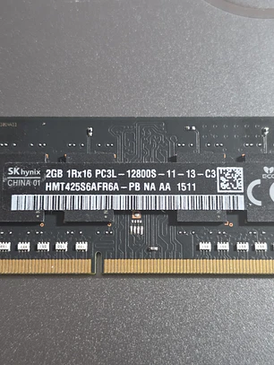 RAM SK hynix 2GB DDR3L 1600MHz SO-DIMM - HMT425S6AFR6A-PB