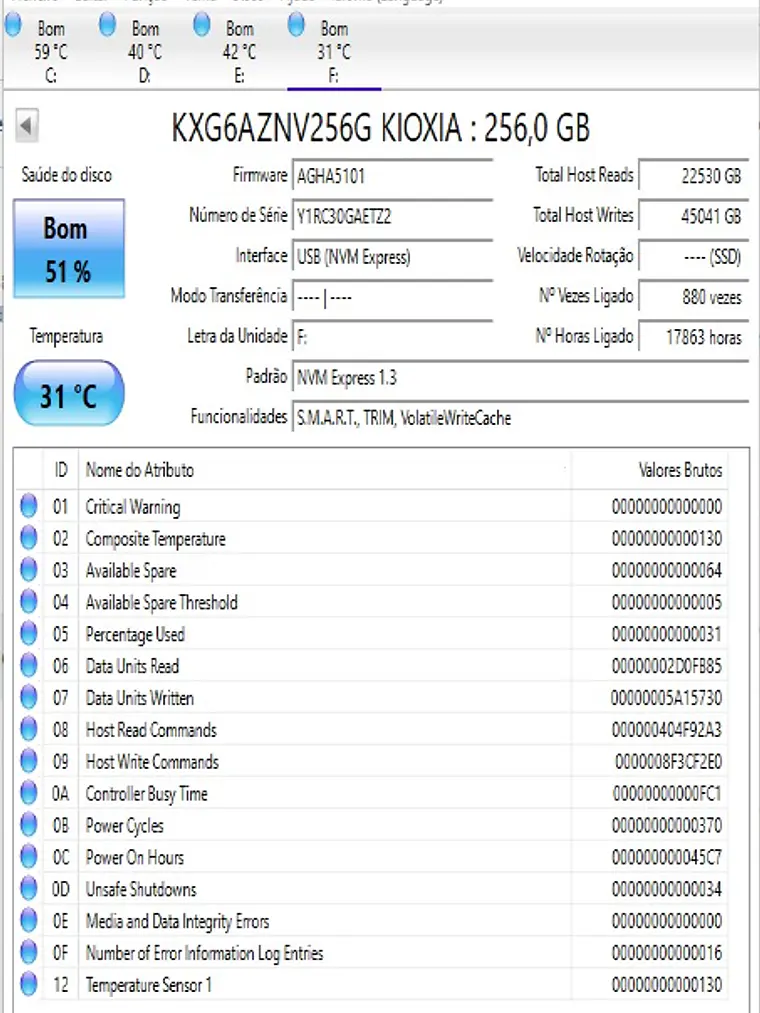 Nvme 256Gb - Váriado - Escolha o seu. 2