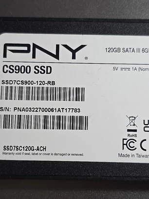 SSD PNY CS900 120GB SATA III 2.5