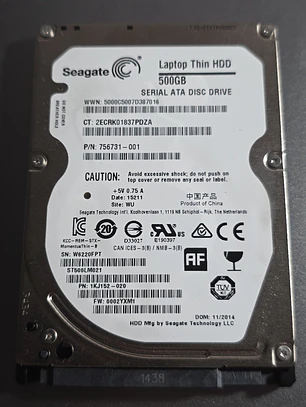 HDD Seagate Video 2.5 ST500LM021 500GB 7.2K