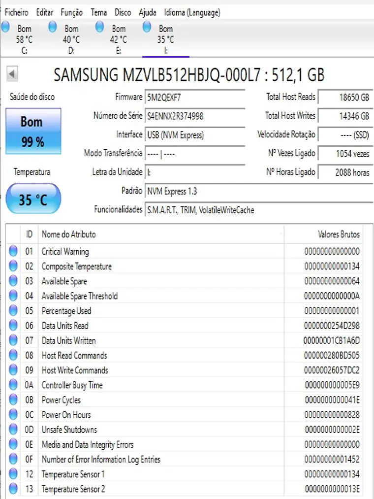 Nvme 512Gb - Váriado - Escolha o seu 3