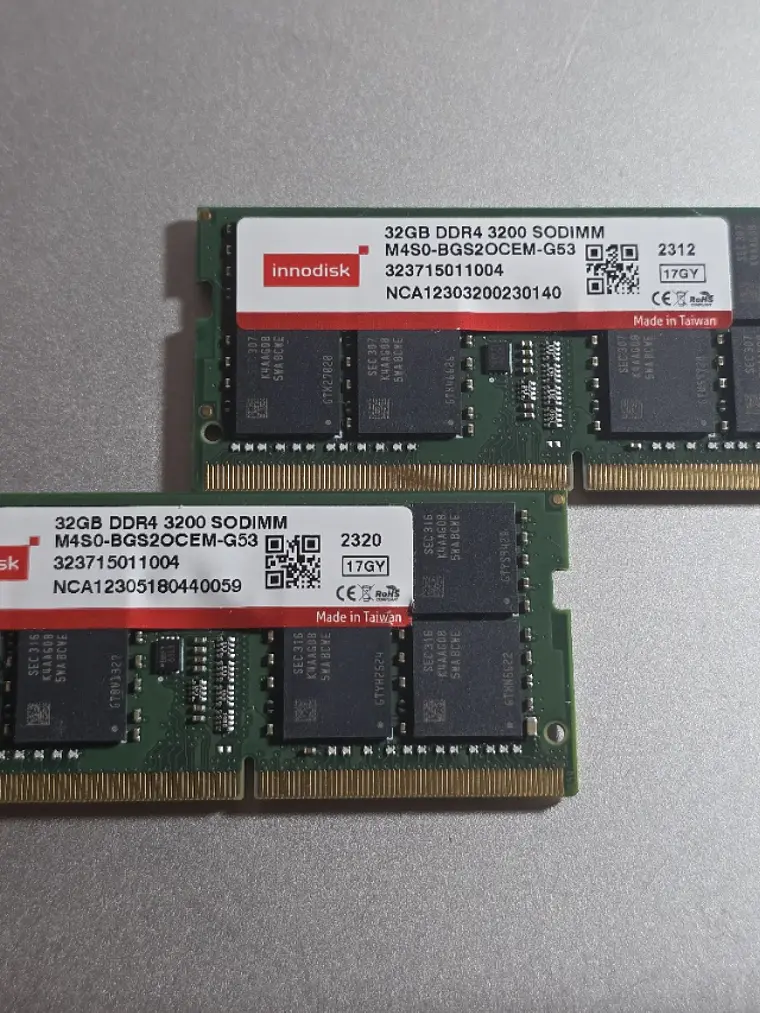 Kit RAM Innodisk 64GB DDR4 3200MHz SO-DIMM - 5A1 1