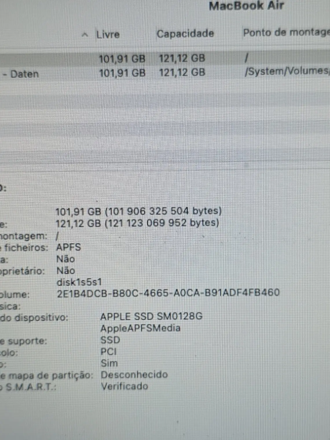 Macbook Air A1465 EMC 2631 4Gb 11