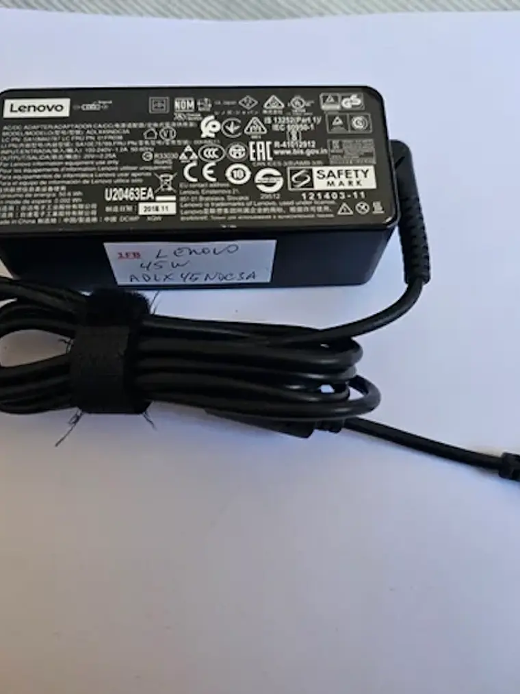 Carregador Lenovo Thinkpad Adaptador 45W 20V 2