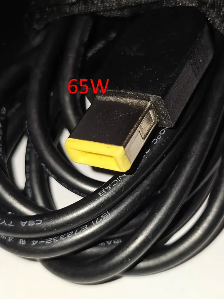 Carregador Lenovo ADP-65FD-B Adaptador 65W 20V 2