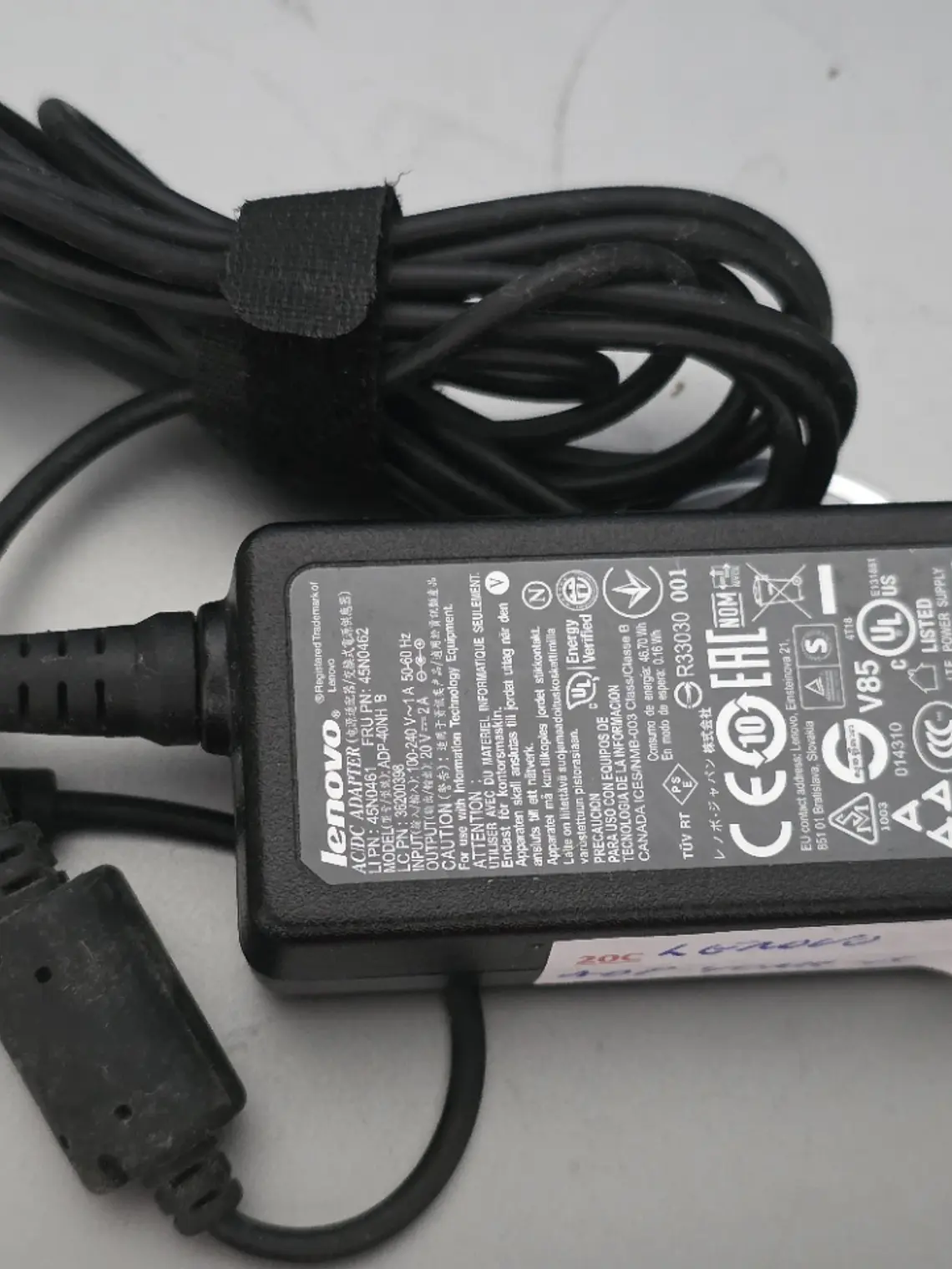 Carregador Lenovo 40W 20V 2A ADP-40NH B 4