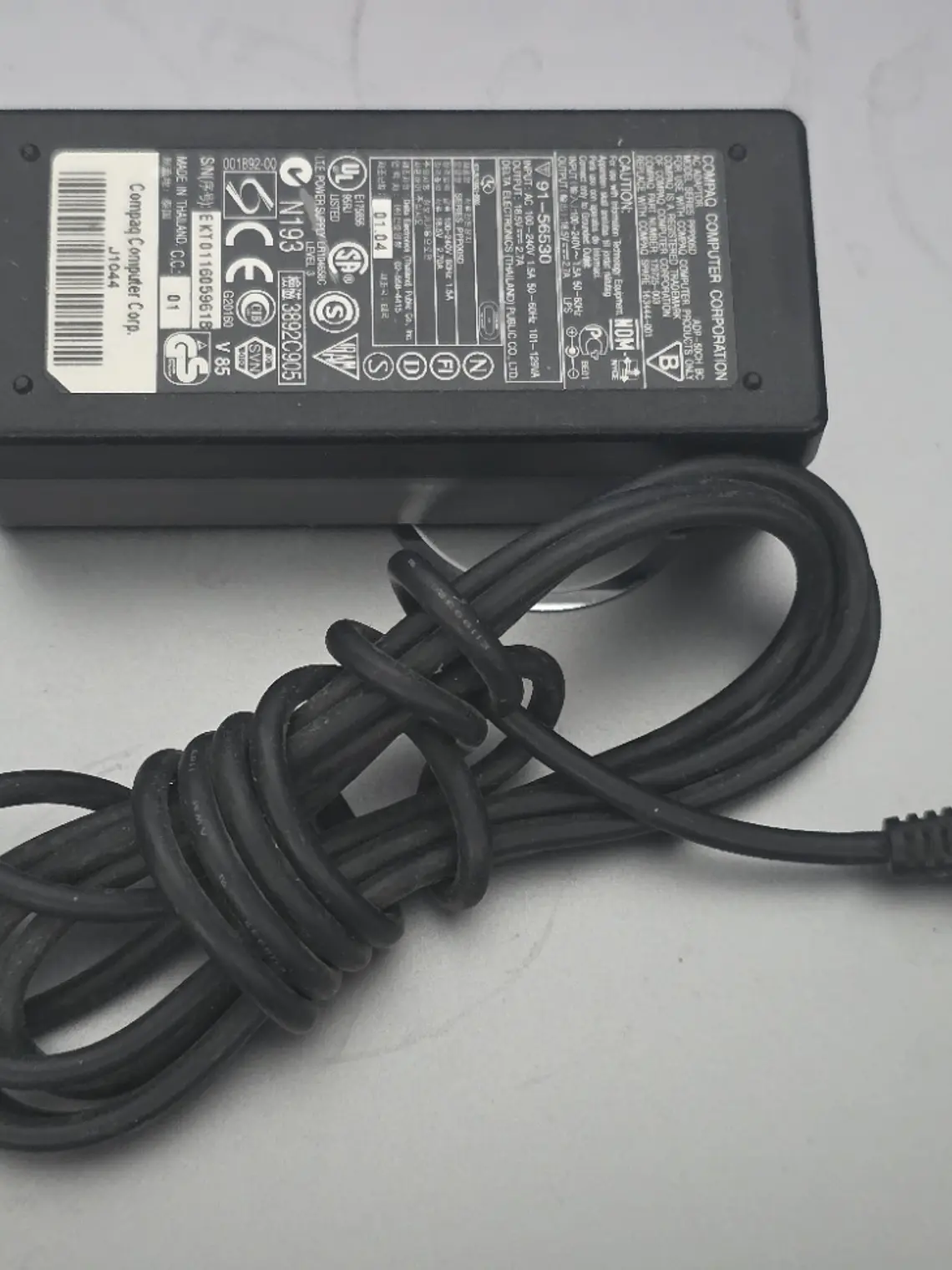 Carregador Compaq 50W PPP005D 18.5V 2.7A 1