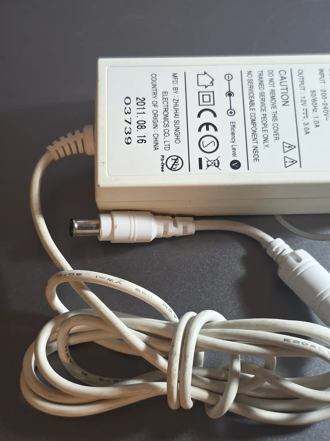 Transformador Samsung SHA36S12 12V 3A 36W 1