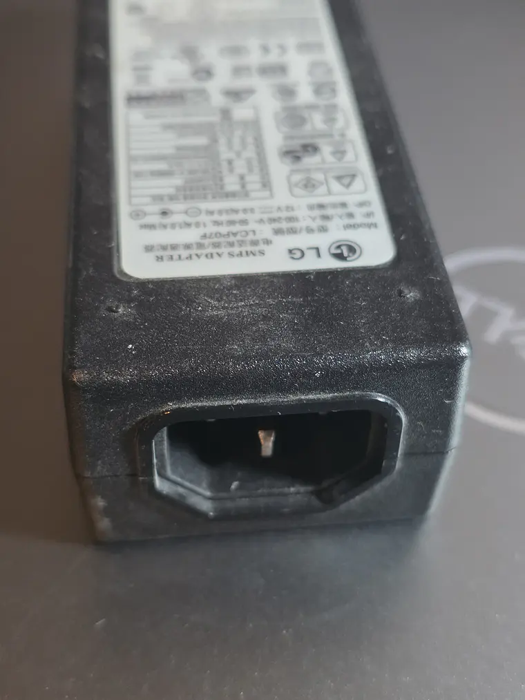 Carregador LG LCAP07F 12V 3A 36W 4